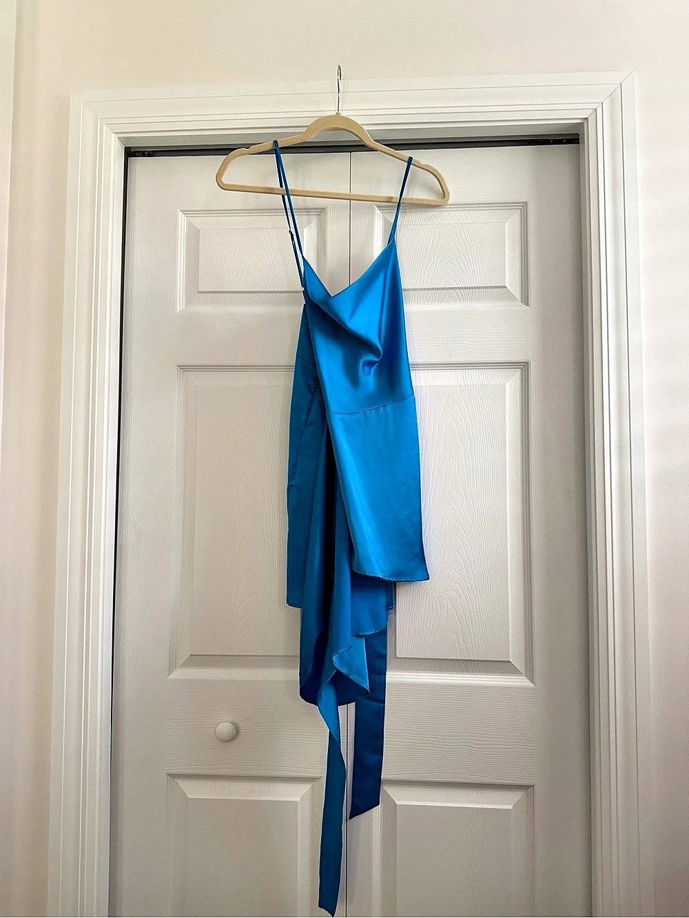 Show Me Your Mumu Eve Mini Dress Blue
